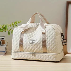 Casual Style Nylon Travel Duffel Bag