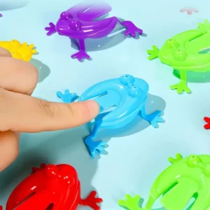 [Jumping Frog Fidget Toys] 12pcs Jumping Frog Fidget Toys with Bucket