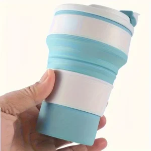Foldable Travel Coffee Mug with Lid