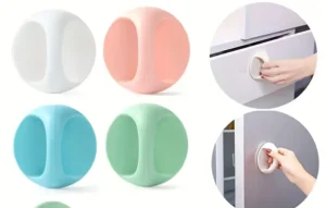 Easy Installation Self Adhesive Circular Door Handle