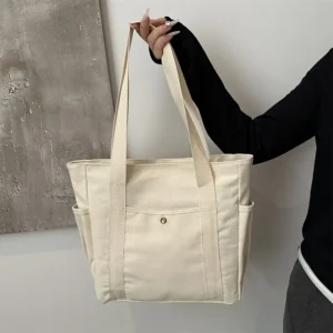 Stylish Large Canvas Tote Bag