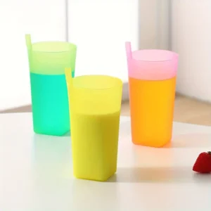 Integrated Straw Cup for Summer