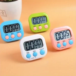 1pc Digital Kitchen Timer for Baking and Cooking