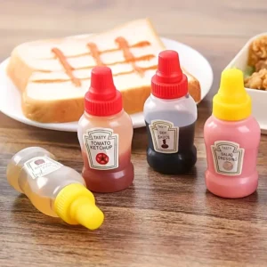 Mini Condiment Squeeze Bottles