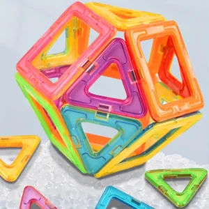 1 Set Magnetic Building Blocks Set with Magnetic Base