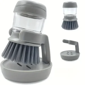 Soap Dispenser with Dish Brush