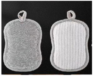 High Quality Double Side Scouring Pad Sponge Wholesale Cleaning Bowl Wipe for Kitchen