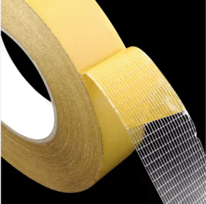 High Viscous for Carpet Double Sided Acrylic Fiber Glass Grid Mesh Scrim Doubles Sided Filament Tape