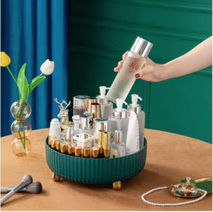 360 Degree Rotating Makeup Organizer