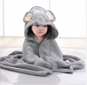 Fleece Baby Bath Towel